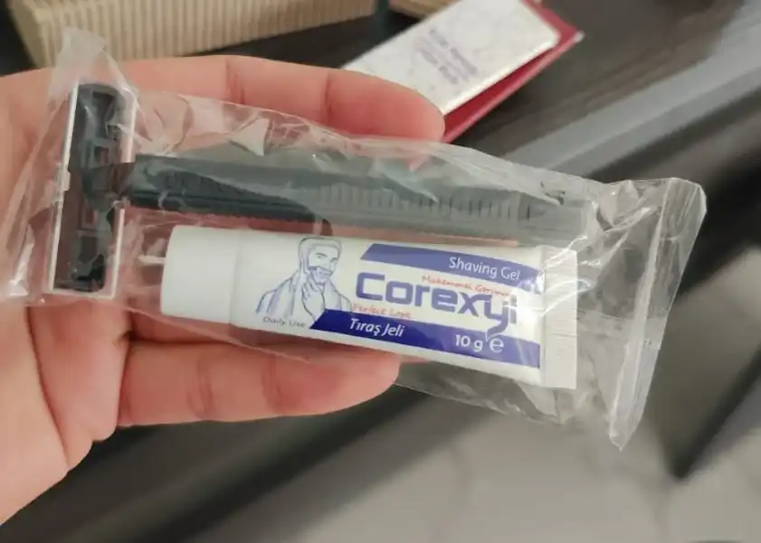 Otel Buklet Traş Seti